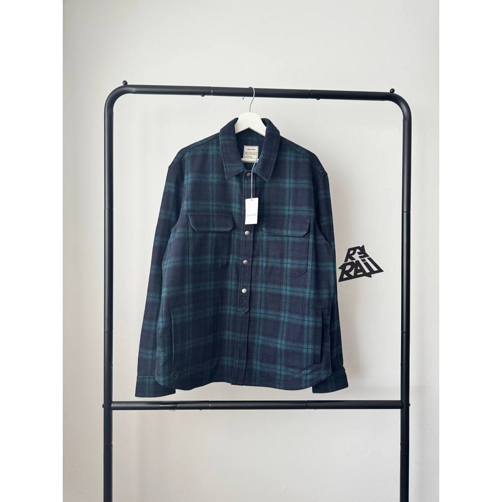NWT Zadig & Voltaire Tartan Wool Shirt Jacket
